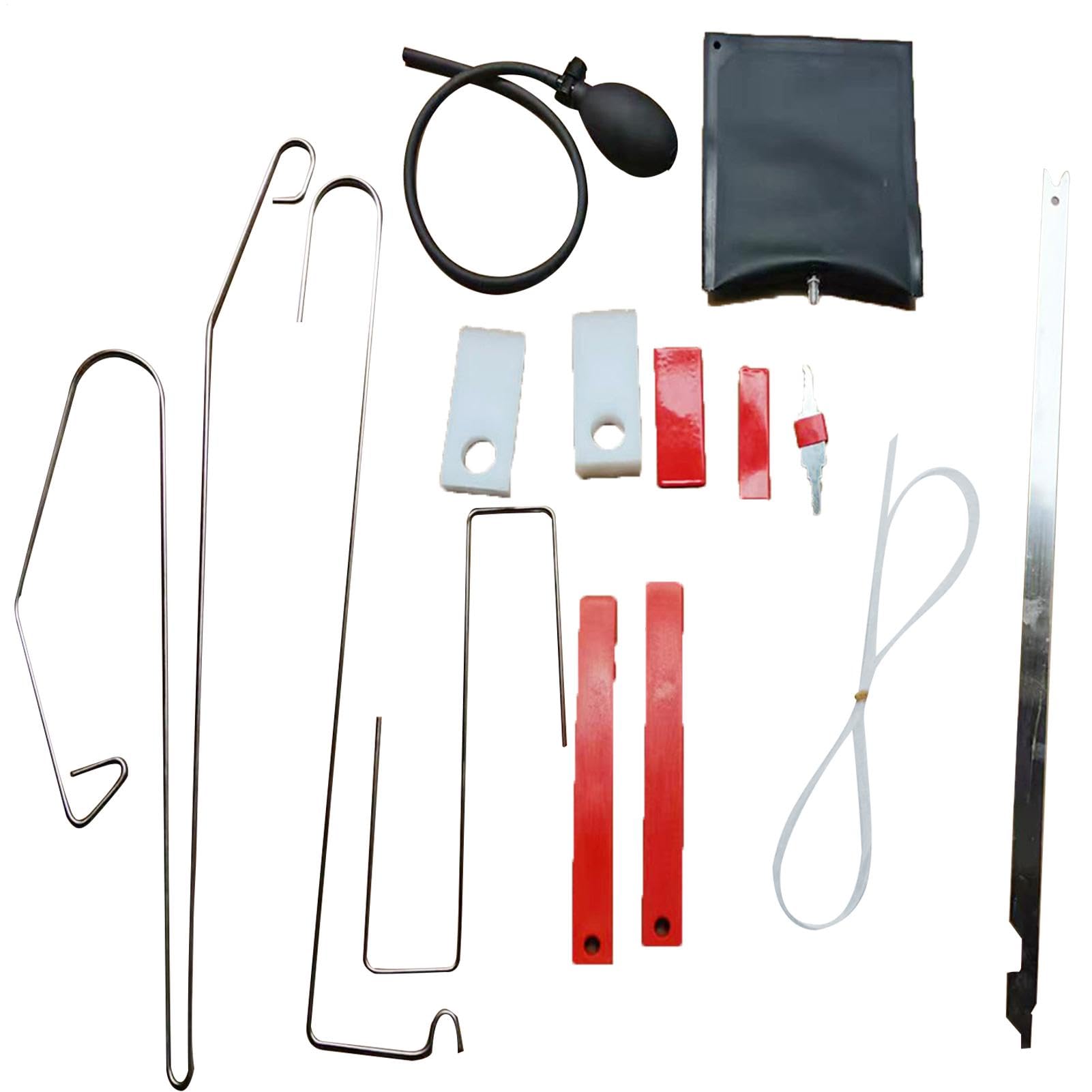 Set di leve per auto Smontaggio Dei Pannelli Delle Porte Veicolo In | Urgente Kit completo 12X Heavy Duty per auto con rompivetro e attrezzi per rimozione pannell
