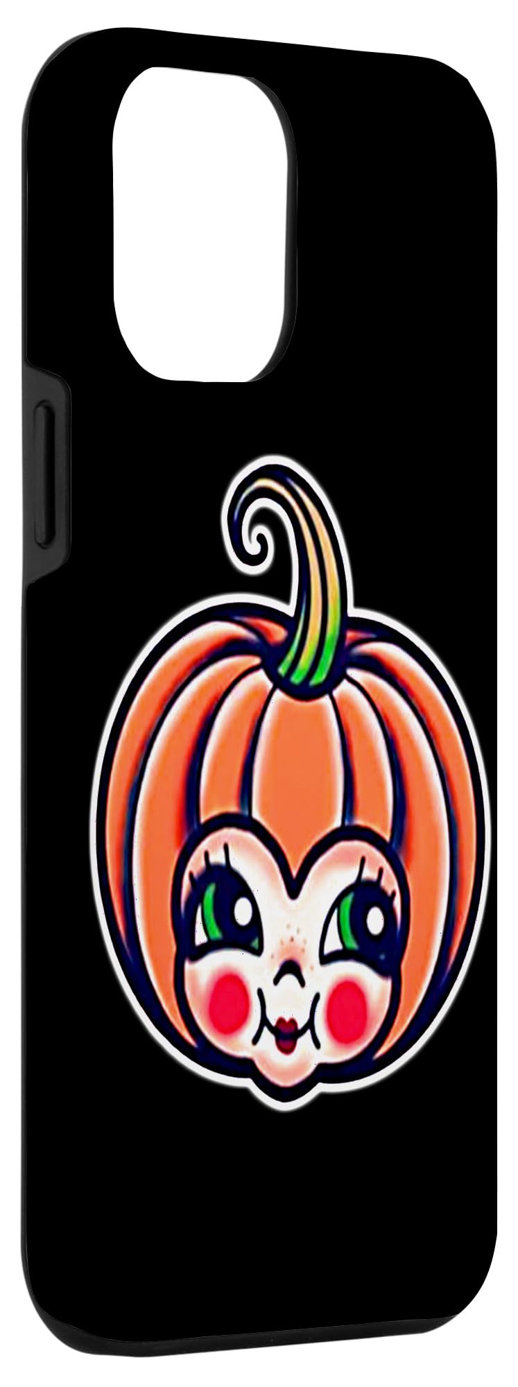 Kewpie Baby Pumpkin Head Traditional Tattoo Flash Case for iPhone 13 Pro Max - Image 3