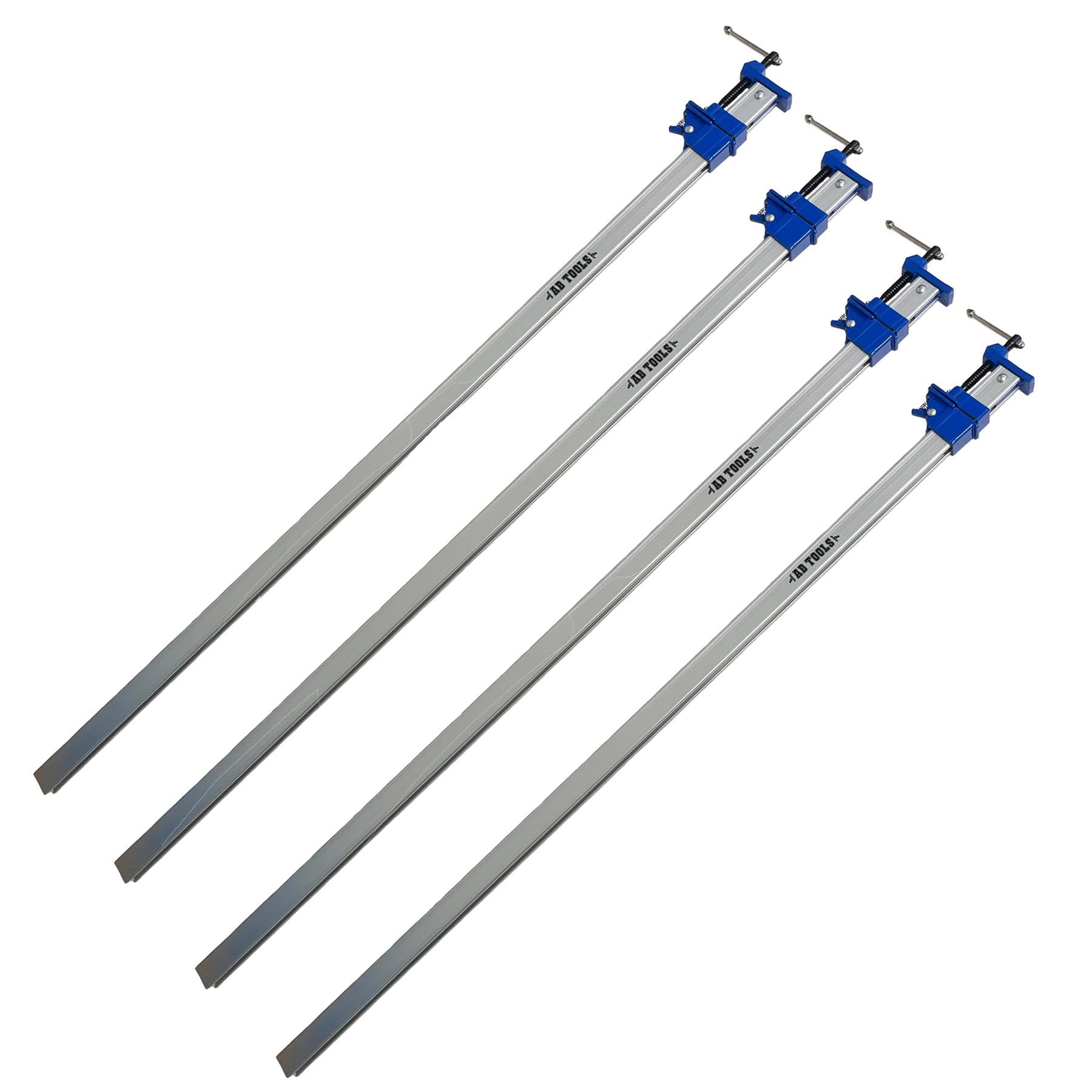 AB Tools 48" 1200mm Aluminium Sash Clamp Grip Bench Work Holder Vice Slide Cramp 4pk