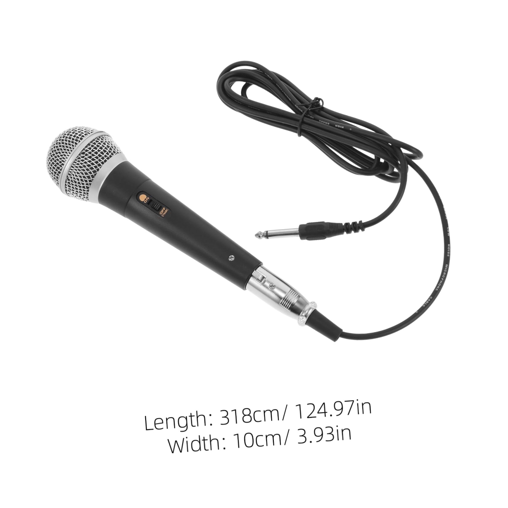 ULDIGI High Fidelity Sound Handheld Microphone Microphone Cords Holder for Karaoke Conferences and Public Speaking