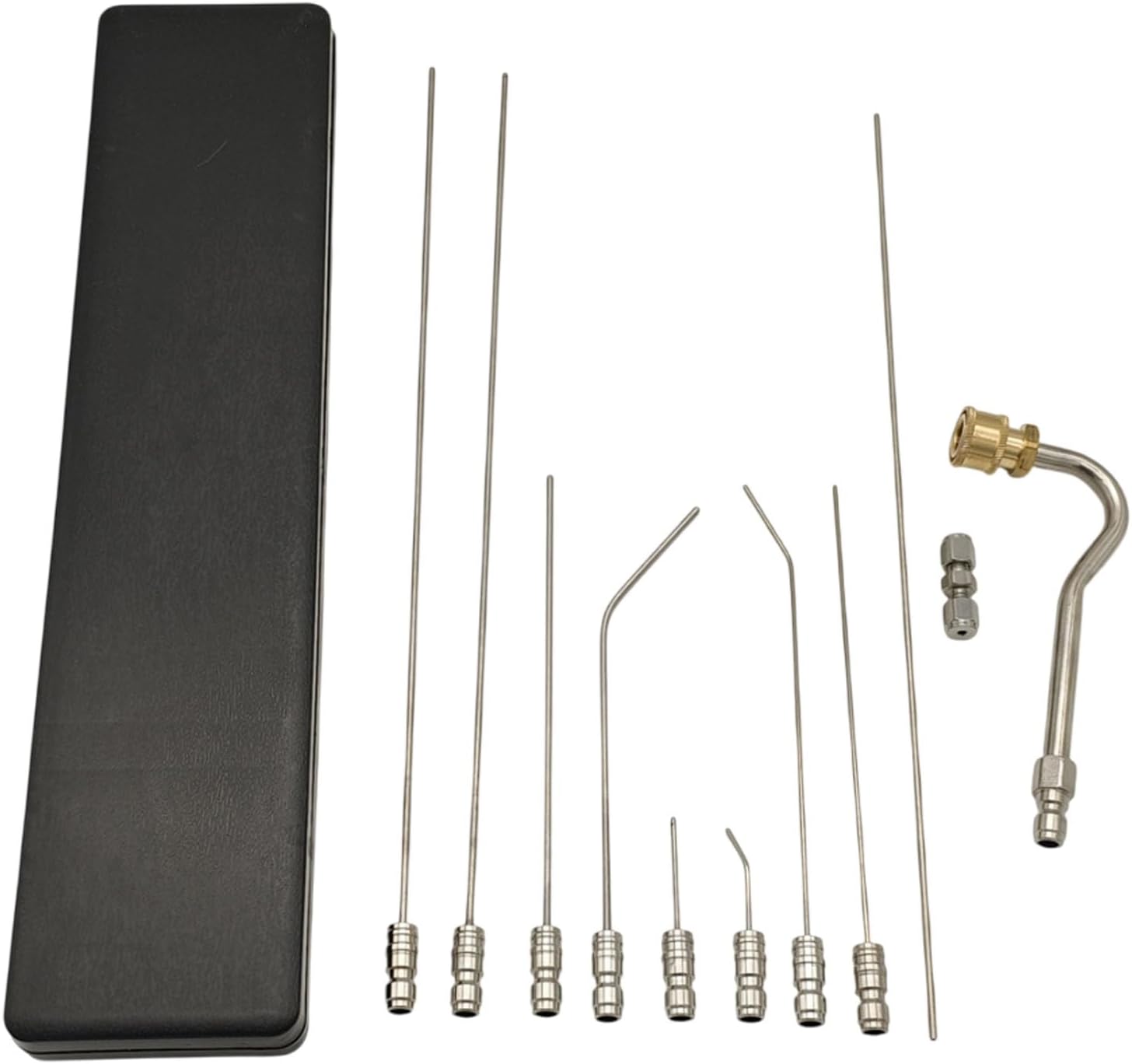 4 Pack High Pressure Washer Nozzle Kit,Pressure Washer Needle Tips Set for Washing Machine, Ac Coil, Water Heater And Appliance Cleaning (11pcs)