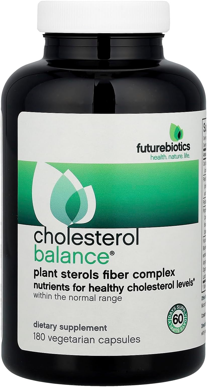 FutureBiotics, Cholesterol Balance, 180 Vegetarian Capsules