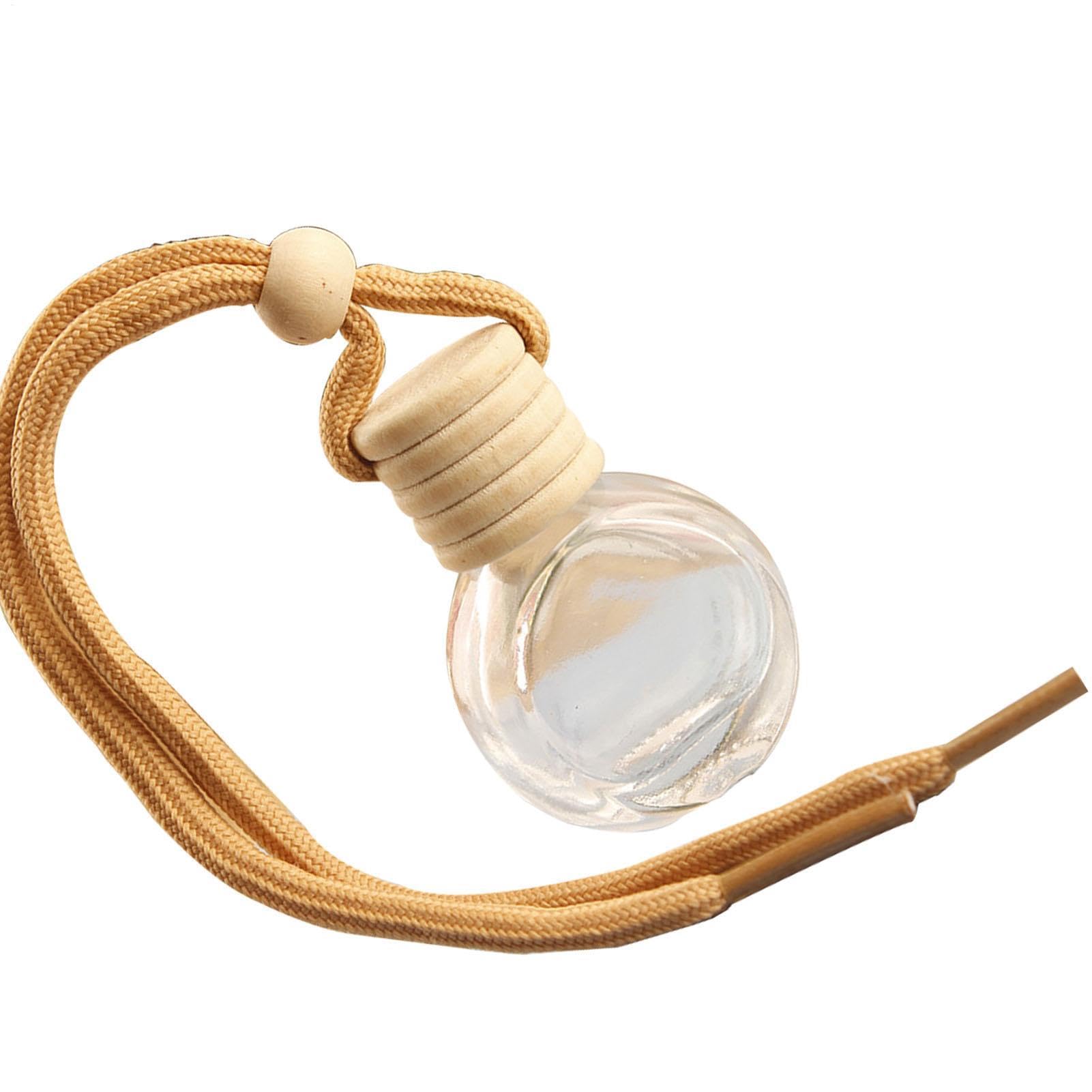 Diffusore per aromaterapia per auto in vetro sospeso - Deodorante per aria, bottiglia profumo auto
