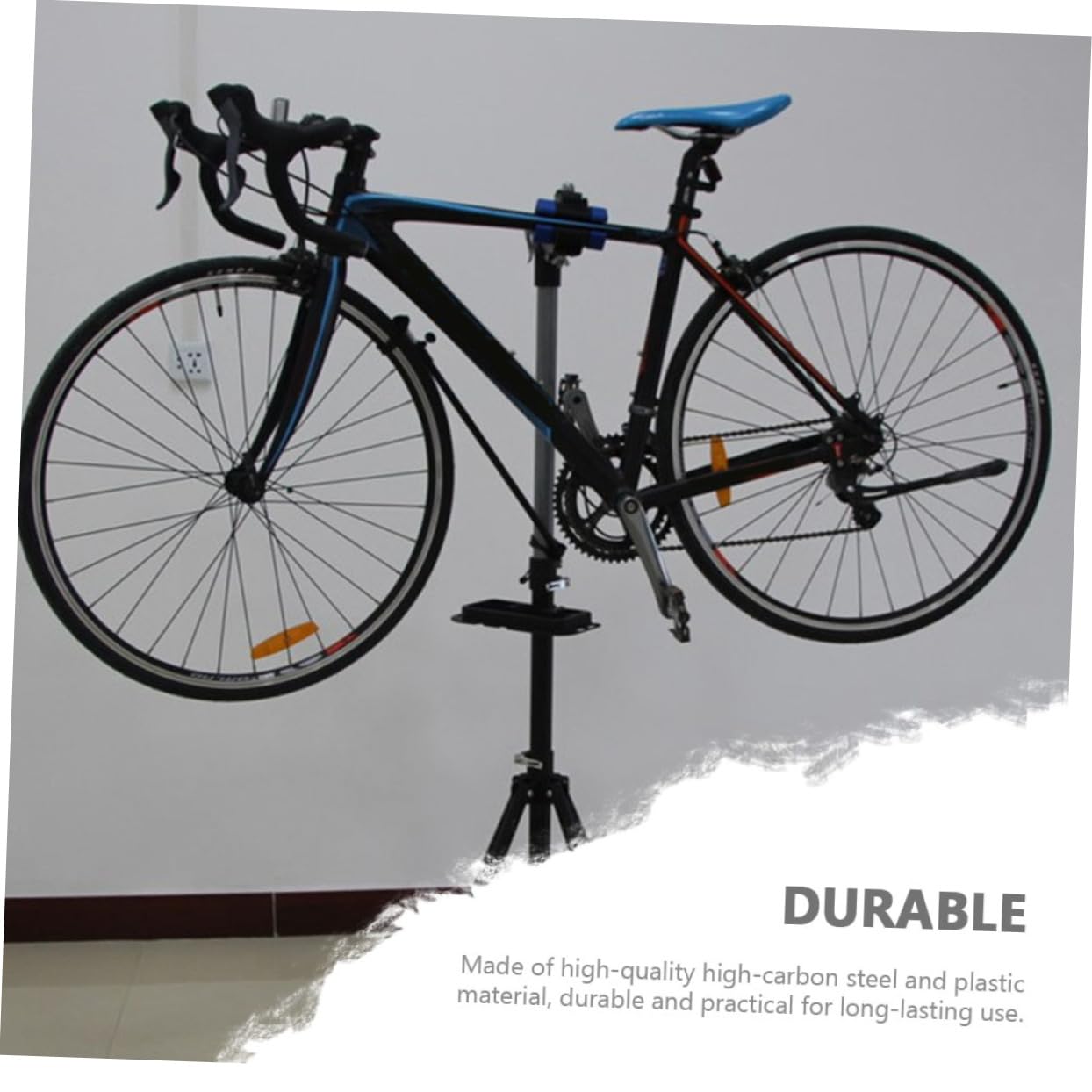 Toddmomy 1pieza Soporte De Pared Para Bicicletas Estante Para Almacenamiento De Bicicletas Gancho De Pared Para Reparación y Compatible y Carretera