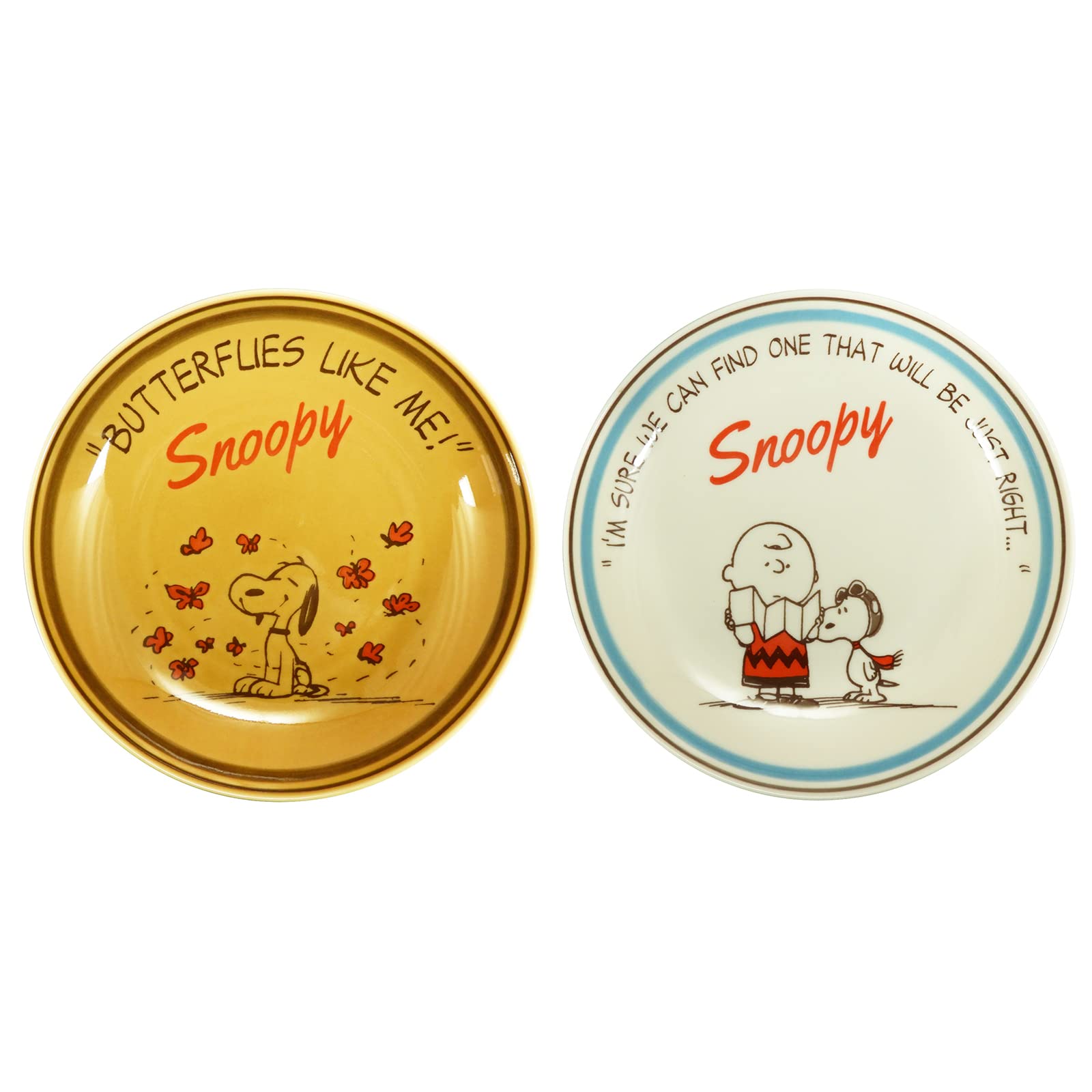 PEANUTS Friends ピーナッツ・フレンズ 【ペア・セットC.】 Amazon｜PEANUTS ( ピーナッツ ) パスタ皿 プレート 皿 ペア