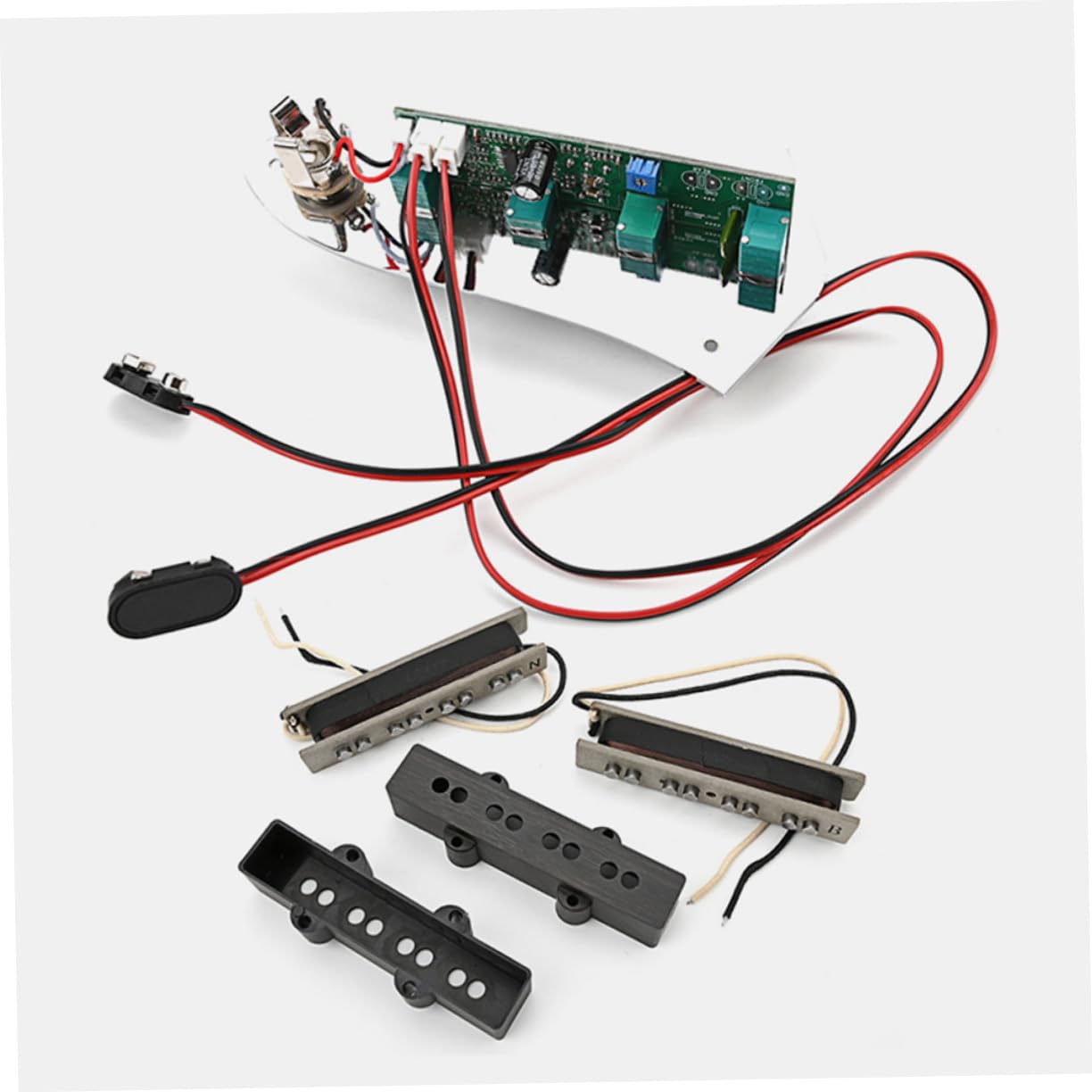 Levemolo JB Bass Pickup Set 4-String Pickup Tone Adjustment Tool Professional and Practical Design