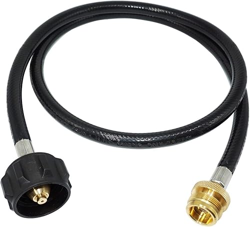 Adaptador de tanque de propano, reemplazo de manguera para el tanque de gas LP QCC1/tipo1 con certificación CSA, conecta los aparatos de propano a