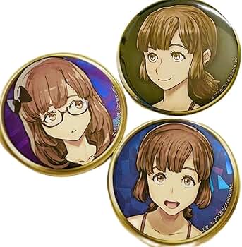 Amazon.co.jp: 人狼ジャッジメント エマ 缶バッジ3個セット : ホビー