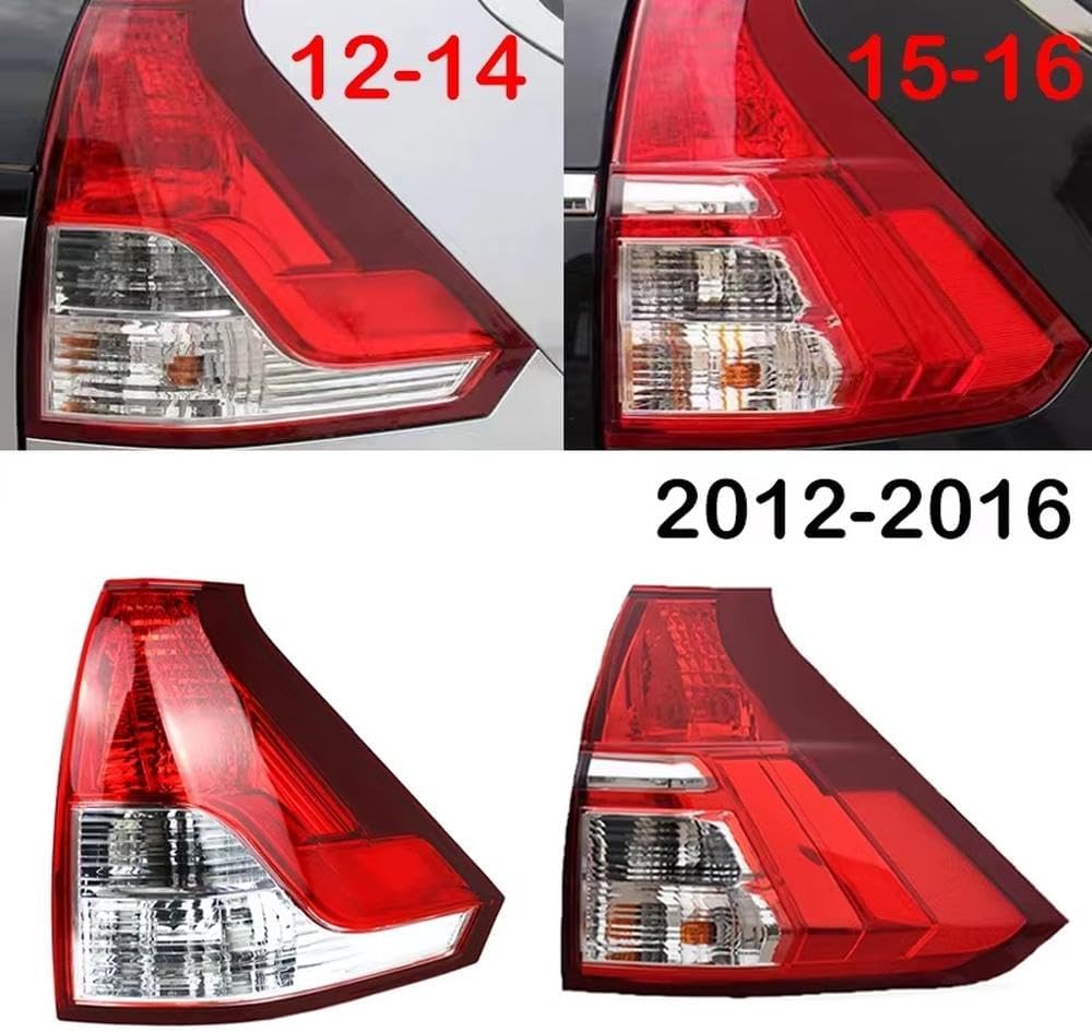 Auto parts For CR-V CRV 2012 2013 2014 2015 2016 Car Rear Bumper Tail Light Lamp Shell Cover With No Bulbs Reverse Brake(Low Left 12-14)
