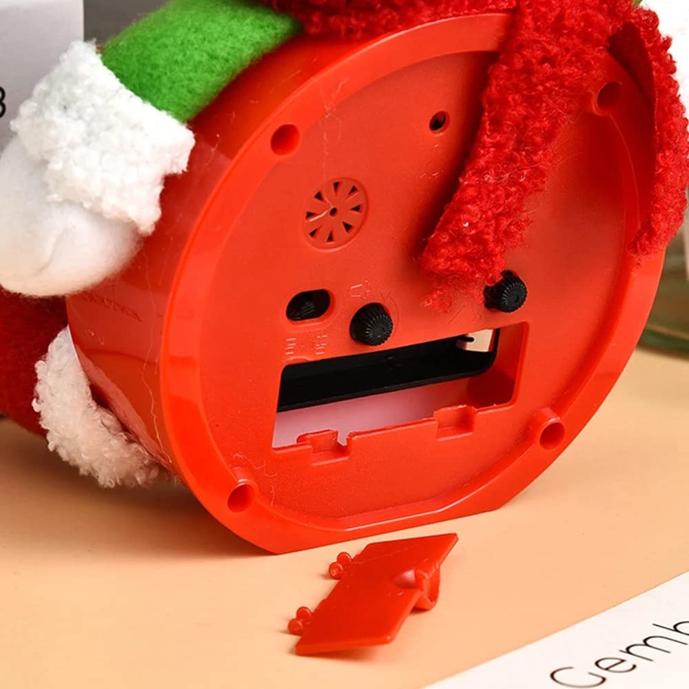 Amazon.co.jp: 時間間アラーム時計ラウンドサイレントかわいい目覚まし