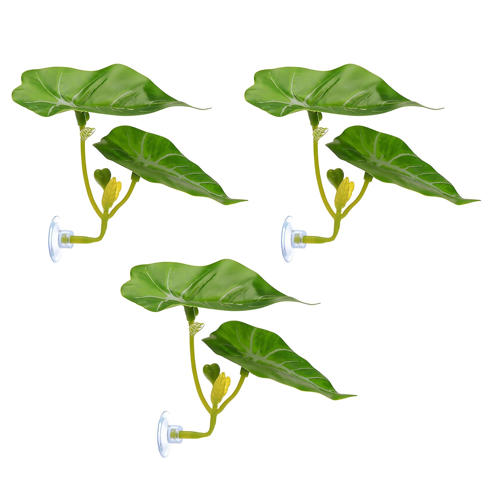 NMFLAB 3Pcs Artificial Colorful Water Plant Small Aquarium Decors Landscape for Beautify Aquarium Landscaping Appearance Decoration