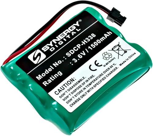 Miniatura 2 de Synergy Digital Energizer ER-P730 - Batería inalámbrica para teléfono, el paquete incluye 2 baterías SDCP-H338