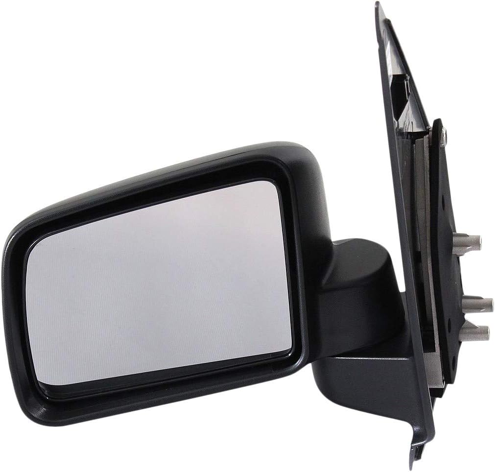 Garage-Pro Mirror Compatible with 2010 Ford Transit Connect Manual, Manual Folding, Non-Heated, Textured Black, Driver Side