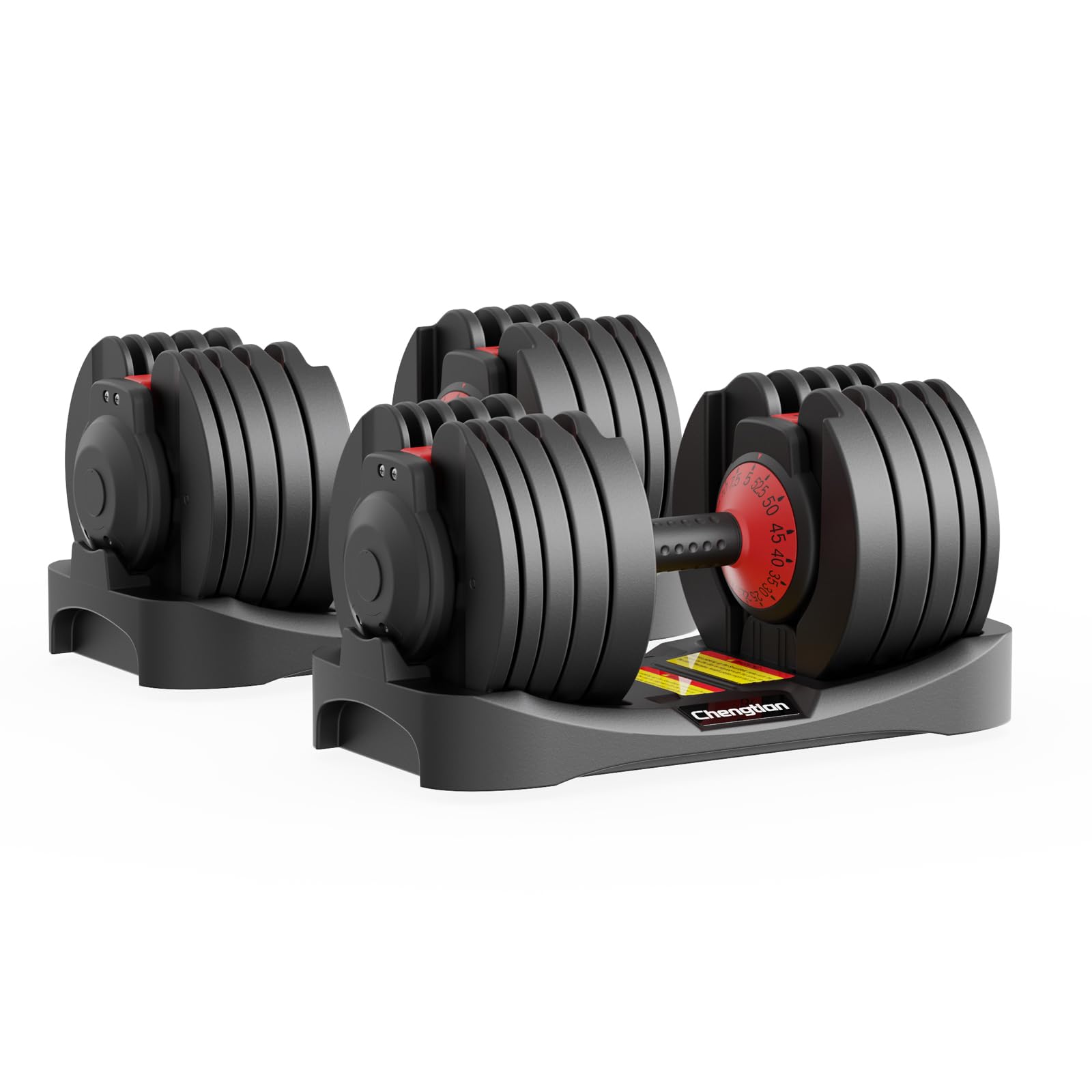 Adjustable Dumbbells 25 52 5 lbs 9 15 in - Adjustable Weight Dumbbell Set for Full Body Exercise