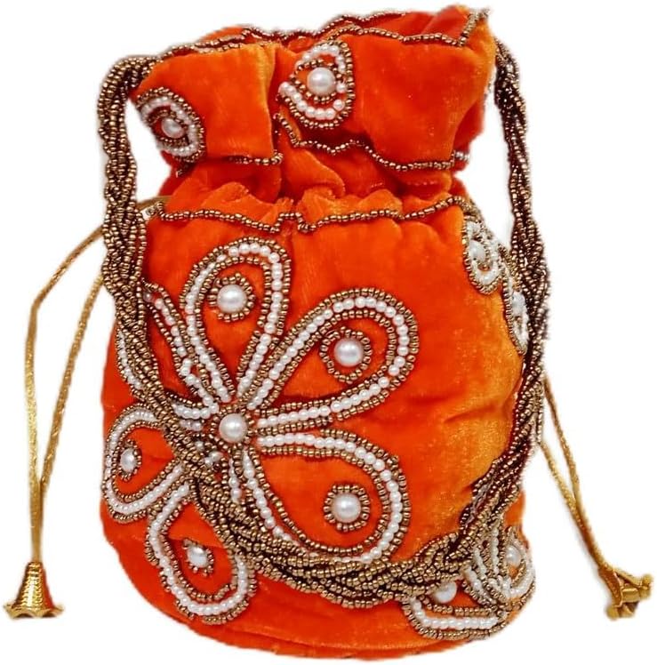 Purpledip Potli Bags Drawstring Purse (Potli02$)