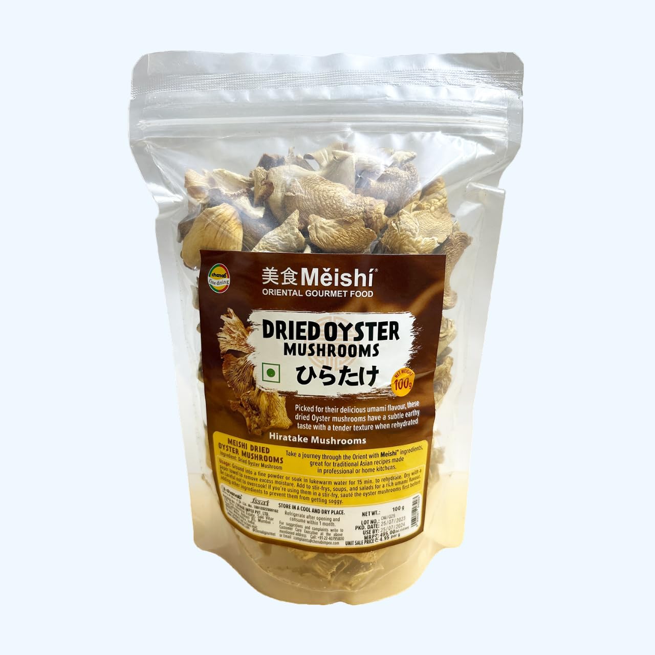 Meishi Dried Oyster Mushroom | 100g | Dry Oyster Mushroom-image-25