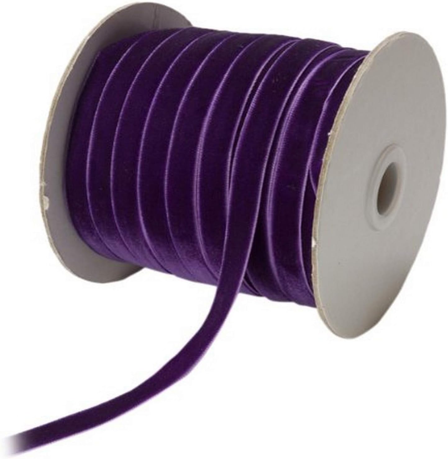 May Arts 3/8-Inch Wide Ribbon, Pink Velvet