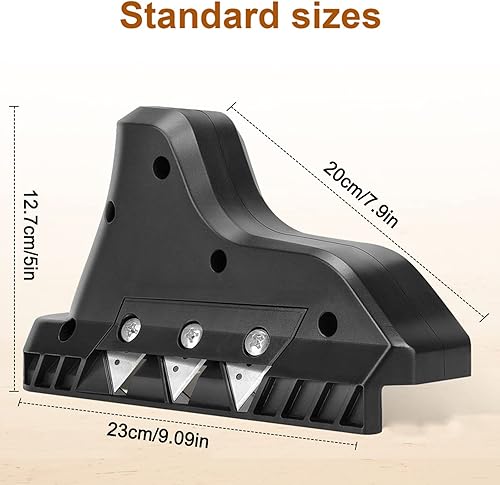 Miniatura 2 de Cartón de yeso rápido cortador de cartón yeso Edger Junta de yeso Plano de mano Drywall Edge Chaflán de borde de carpintería Herramienta de mano