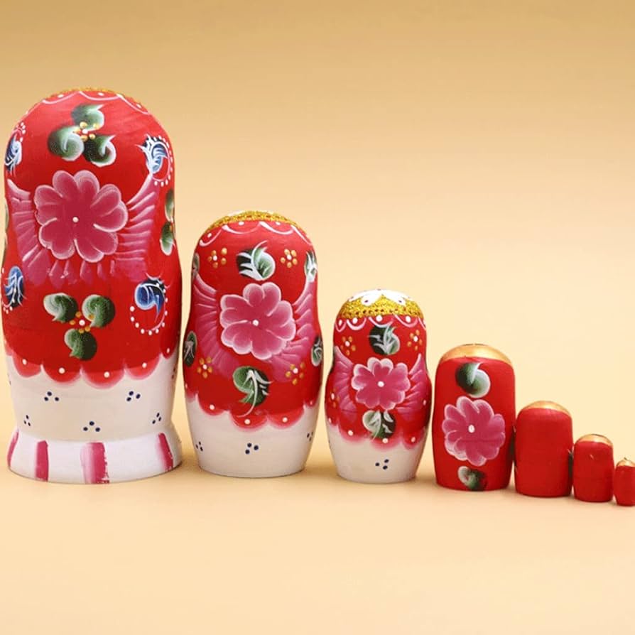 ロシア　木製マトリョーシカ 30個セット 楽天市場】超ビッグサイズ！！！ロシヤーノチカ 30個組 49cm