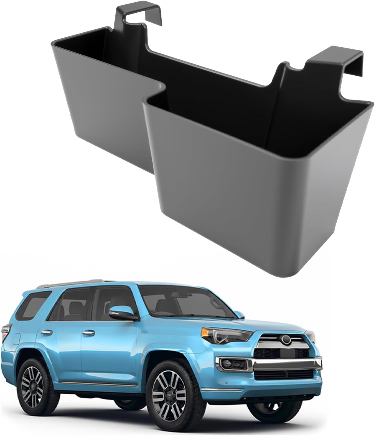 Upgrade Console Hanging Organizer Fits for 2010-2024 Toyota 4Runner Center Console Storage Tray Armrest Hanging Box Compatible with 4Runner Interior Accessories (Console Hanging Upgrade)