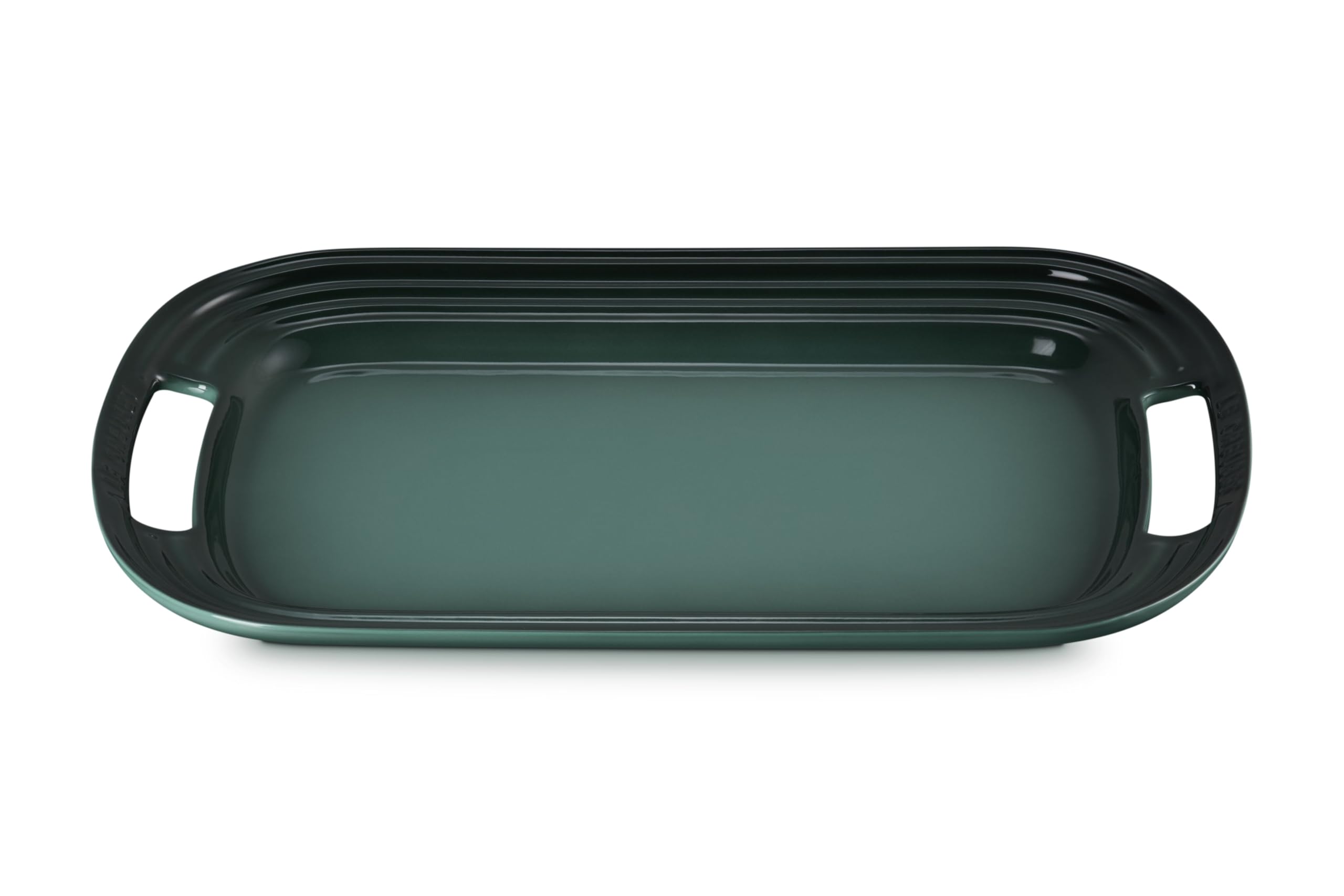 Photo 1 of Le Creuset Stoneware Serving Platter, 16.25", Artichaut