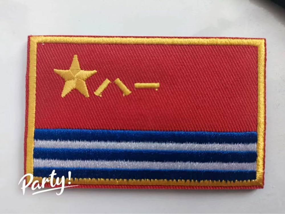 紋章　ワッペン　海軍 ロシア海軍 北方艦隊 袖章パッチ（ワッペン） ベルクロ付