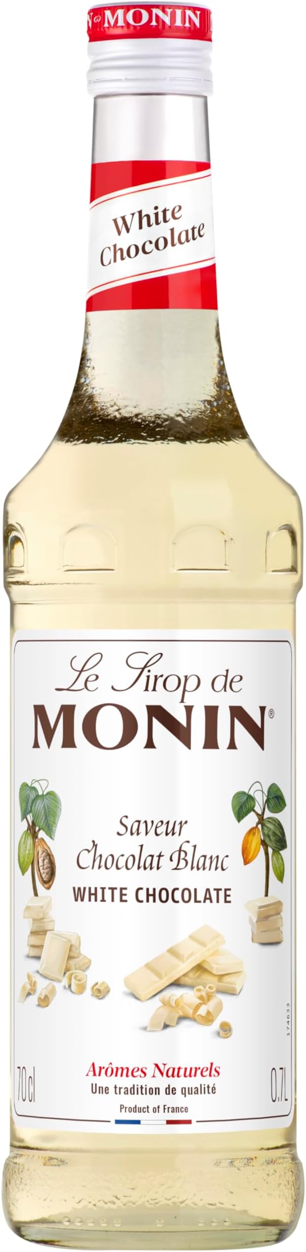 Monan White Chocolate, 23.7 fl oz (700 ml)