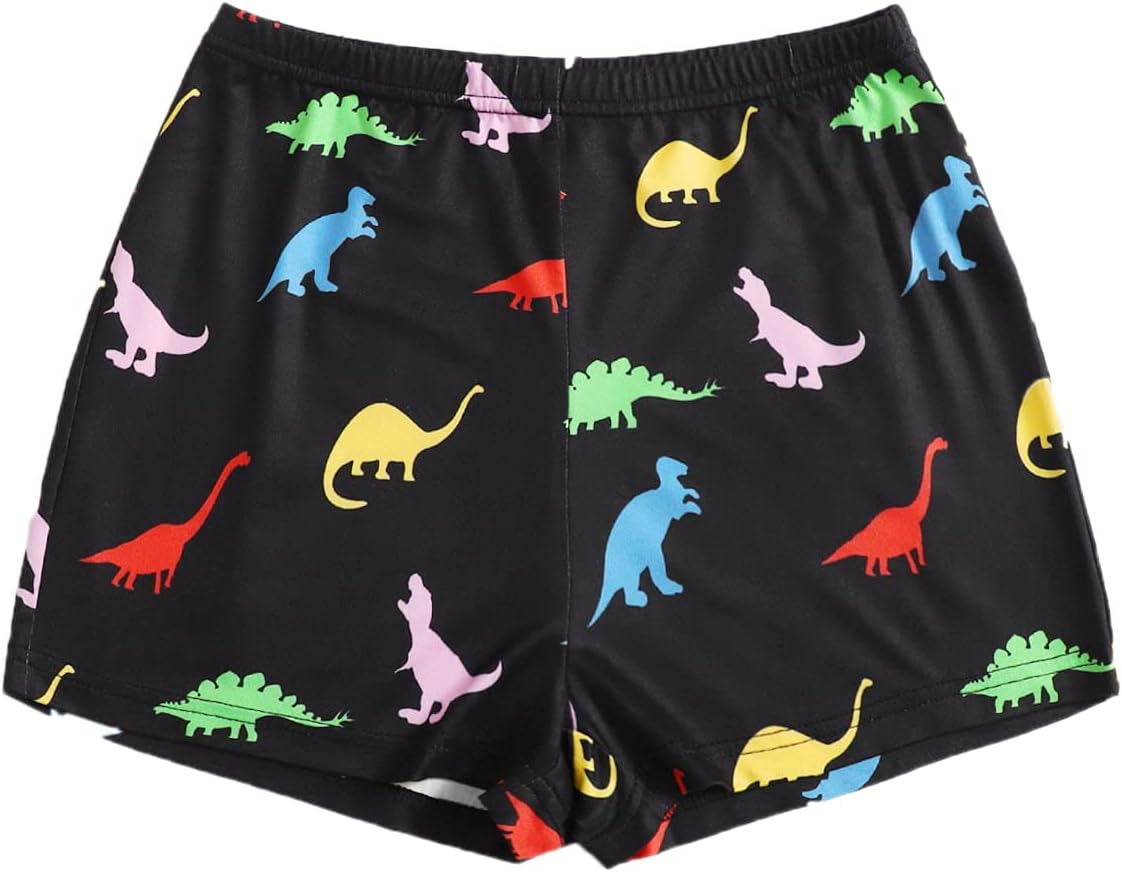funny dino shorts