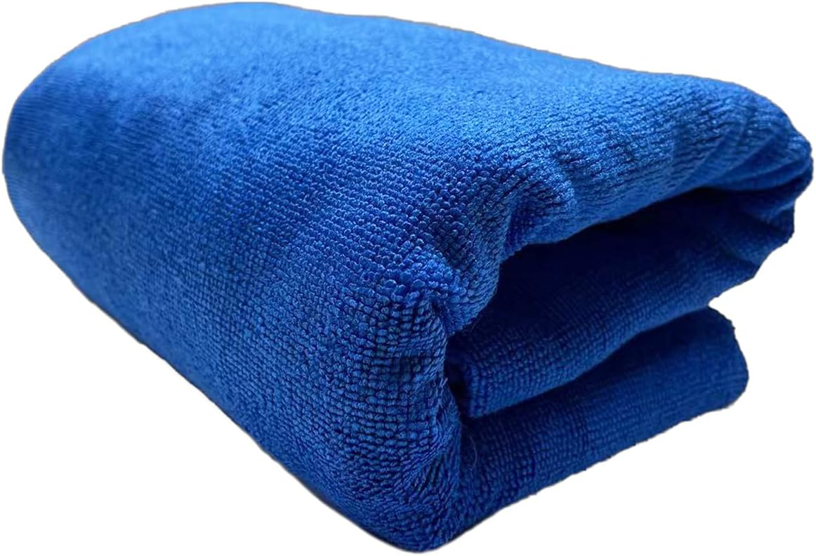 Taro Works 洗車タオル 大判 超吸水クロス 車 拭き上げ 速乾 0cmx60cm 青 Kira Taro Works 洗車タオル 大判 超吸水クロス 車 拭き上げ 速乾 0cmx60cm 青 Kira