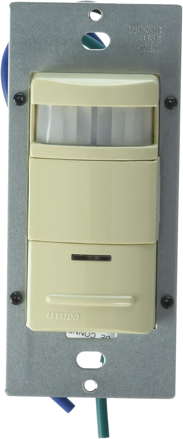 Leviton ODS10-IDI Decora Wall Switch Occupancy Sensor, 10-Pack, Ivory