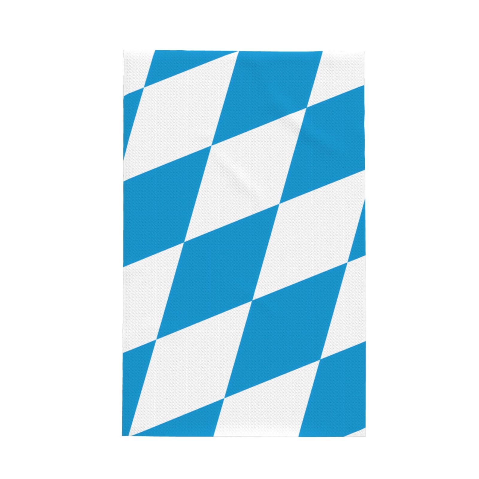 SXZVVBN Bavarian flag Super Absorbent Microfibre Waffle Towels Fast Drying Dish Cloths Home Cafe Barista