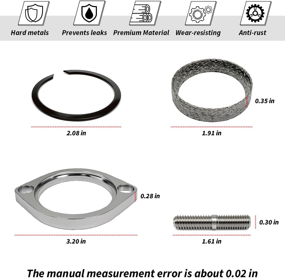 Gasket Seal Installer Tool and Titanium Stud Bolt & Gaskets Kit For Sportster 883 1200 Street Glide, Dyna Wide Fat Bob, Softai CVO Road King Road Glide Fat Boy #65325-83A 65324-83B