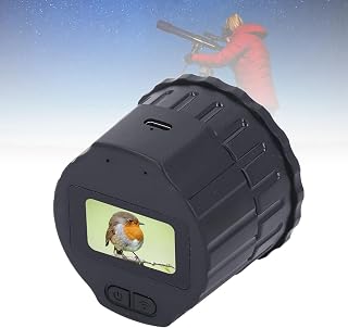 EBTOOLS Wi Fi Electronic Eyepiece Camera, HD 2K Video Recording, 4MP Photo, 1.5 Inch TFT Screen, for 0.94 to 1.97 Inch or 24 to 50mm Microscopes, Monocular, Binoculars (No Memory)