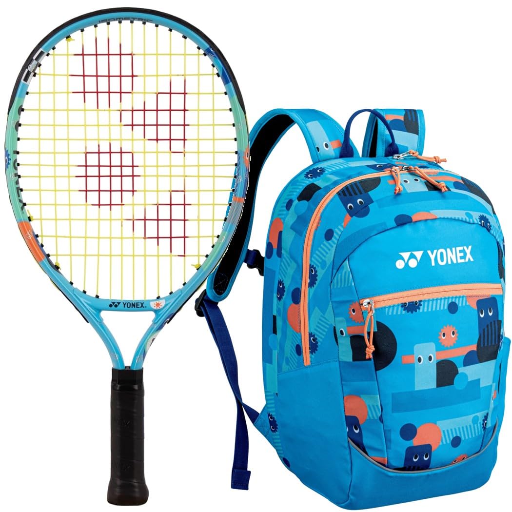 Amazon.com: Yonex 17 Inch Ocean Blue Junior Tennis Racquet Bundled