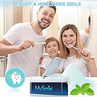 Vista 3 de MySmile Polvo blanqueador de dientes para blanquear los dientes, pasta de dientes en polvo natural blanqueador de dientes, polvo de limpieza dental