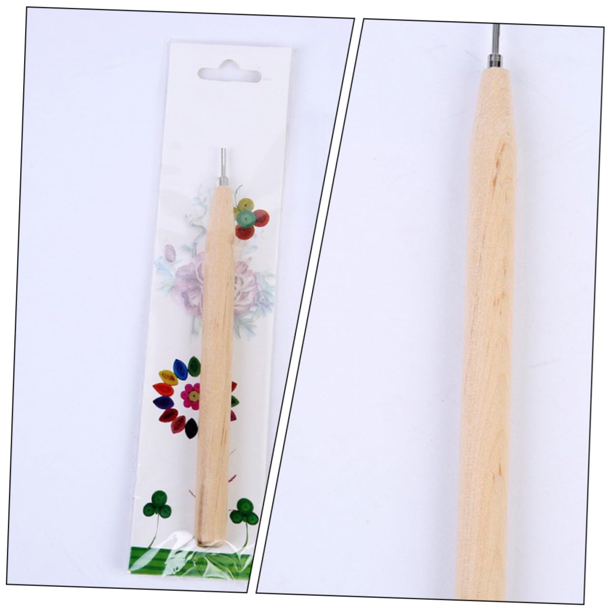 jojofuny 5 Sätze Papierstift Baumeister Bunt Erwachsene Quilling Schlitzwerkzeug Handwerk Papier -Quilling -Werkzeuge Quilling-Stift Aus Papier Quilling -Tools Rostfreier Stahl 6 Stück * 5