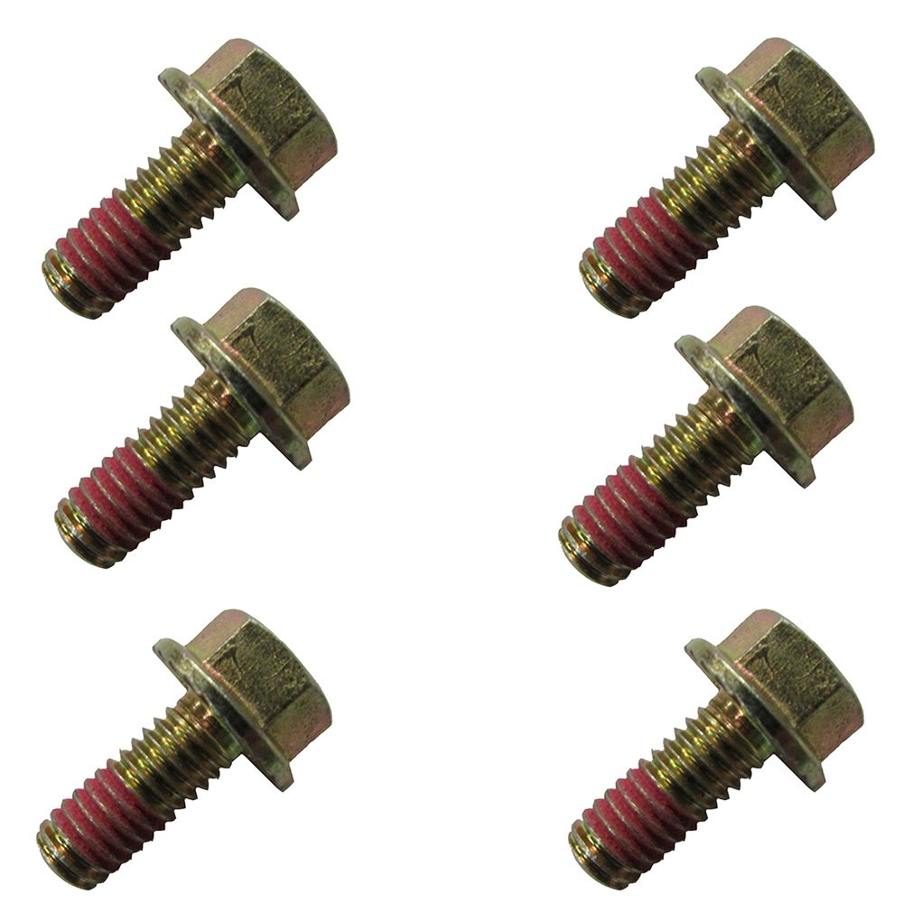 Qty 6: Disc Mower Blade Bolt Fits New Idea Replaces 526903