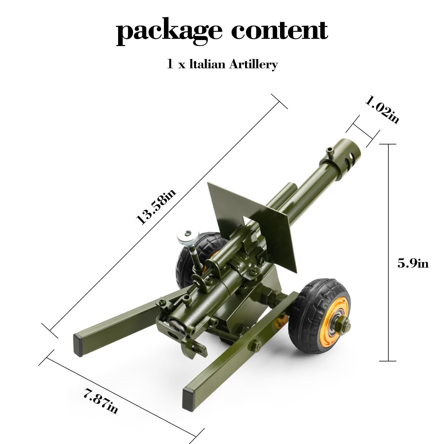 【大砲模型カノン/ キャノン アンティーク コレクションLOUISXIV現状品】 Louis XIV Cannon Large Replica - Collector's Armoury, Ltd.