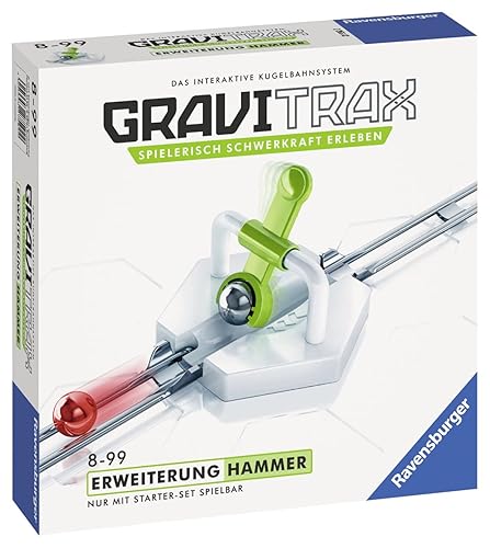 Ravensburger GraviTrax 26097 3 Extra Parts, Hammer, 7 Pieces