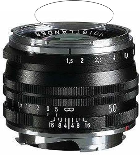 Paquete de 3 protectores de lente de cámara, compatible con COSINA HELIAR classic 1.776 pulgadas F1.5 VM TPU funda de cámara (no vidrio templado)