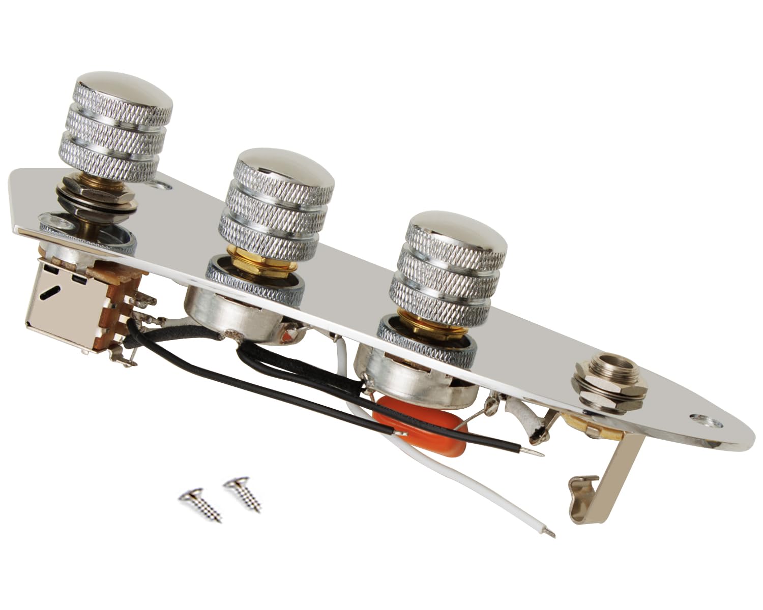 Amazon.com: Prewired Jazz Bass Control Plate, Parallel-Series