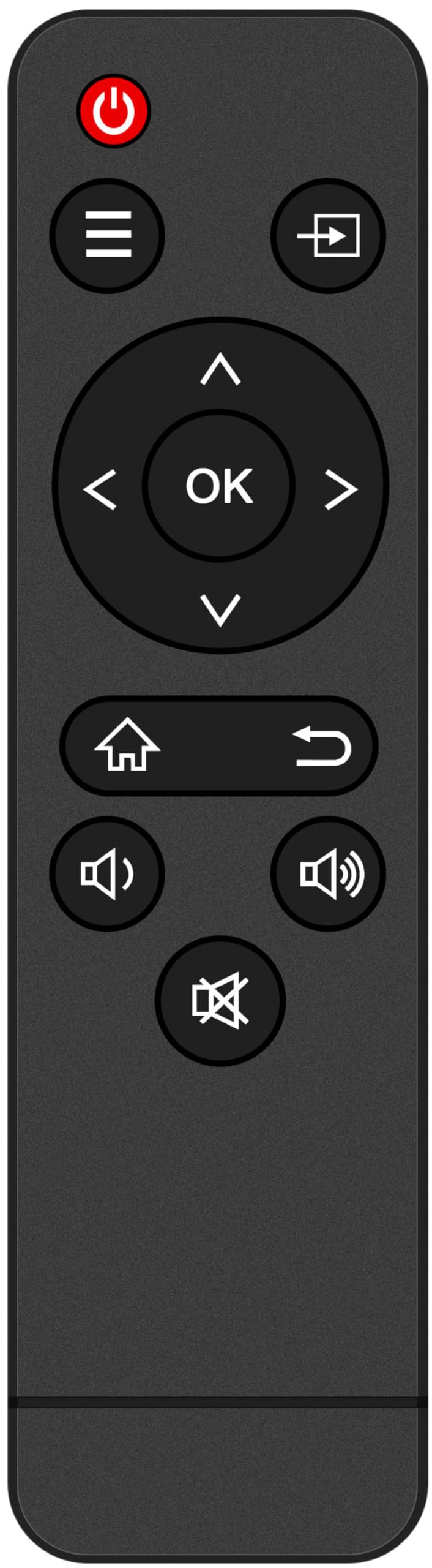 Replacement Remote Control for CiBest W13 Portable Mini Movie Projector