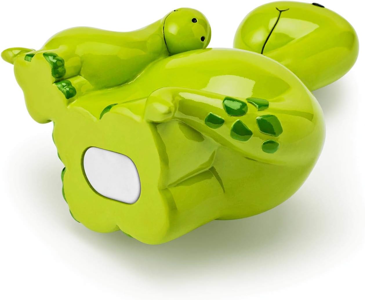 Mousehouse Gifts - Green Dino and Baby Piggy Bank, Dinosaur Money Box for Boys and Girls, 10 x 14 x 20centimeters - Image 5