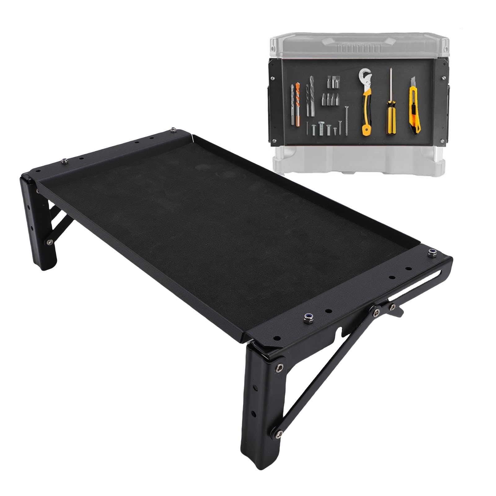 Qcwwy Vassoi Portautensili Altri Accessori Hardware per la Casa Workstation Portatile con Vassoio Portautensili Magnetico Laterale per Riporre gli Attrezzi Officina Garage Banco da Lavoro Strumento