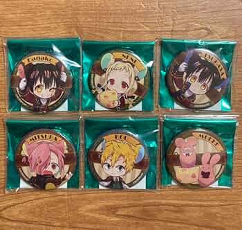 地縛少年花子くん　花子くん　おやすみver. 缶バッジ　まとめ売り　寧々　つかさ 地縛少年花子くん 花子くん おやすみver. 缶バッジ まとめ売り