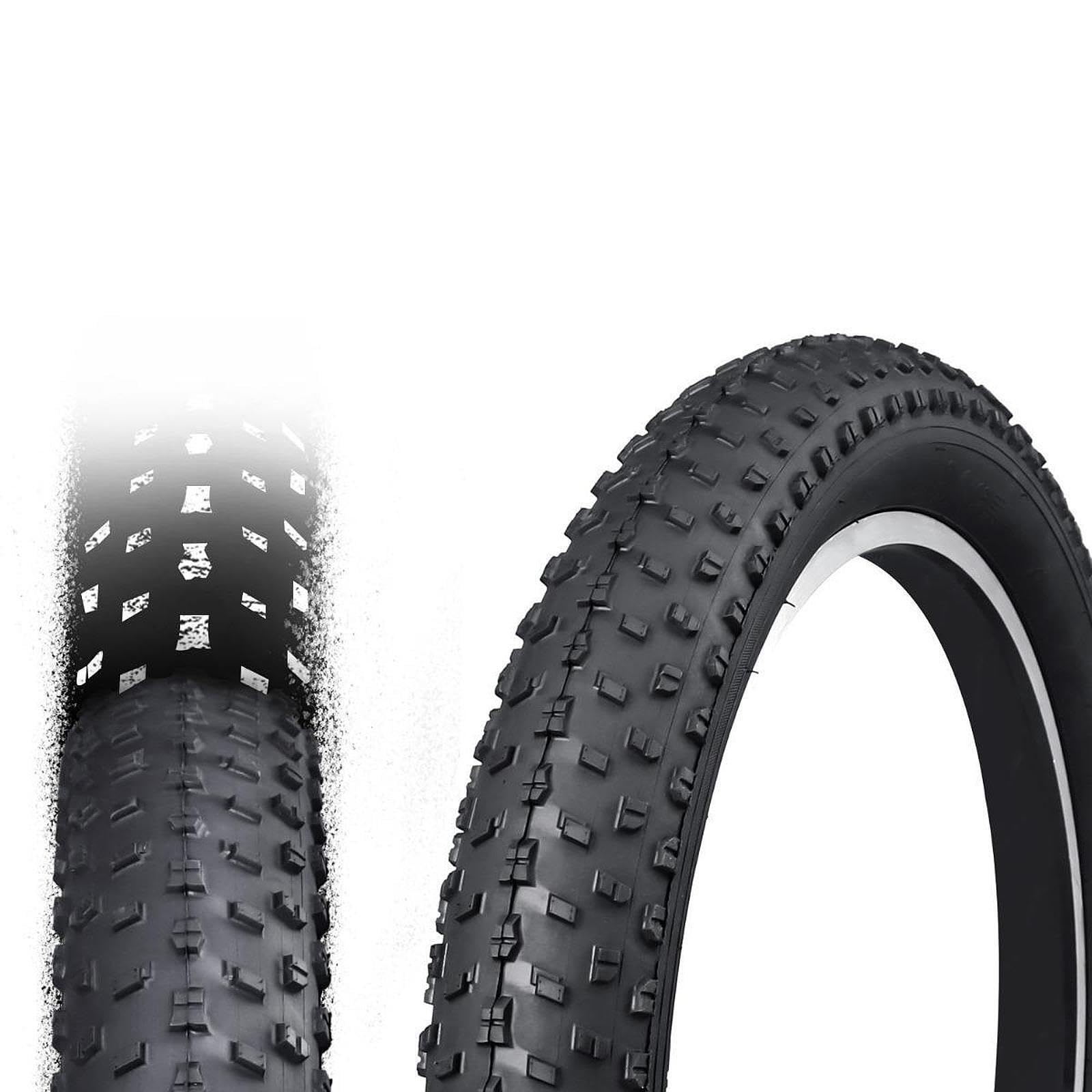 Camera d'aria per bicicletta fuoristrada, resistente per bici da neve e bici elettriche pesanti, garantisce una guida fluida, pneumatico per da neve ad alte prestazioni