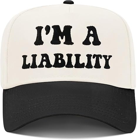 Funny Trucker Hats Embroidered Vintage Snapback Hat for Women Put It On My Husband's Tab Hats Gag Gifts Baseball Cap Red