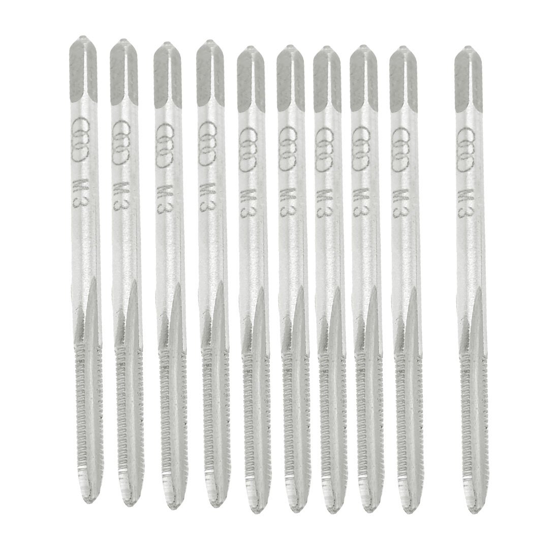 Aexit 2.8mm Cutting Dies Dia HSS Machine Screw Thread Metric Round Threading Dies Tap 10pcs