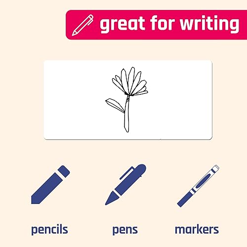 Miniatura 7 de Paquete de 500 etiquetas adhesivas blancas en blanco de 1.5 x 0.75 pulgadas para escribir, etiquetas adhesivas adhesivas adhesivas