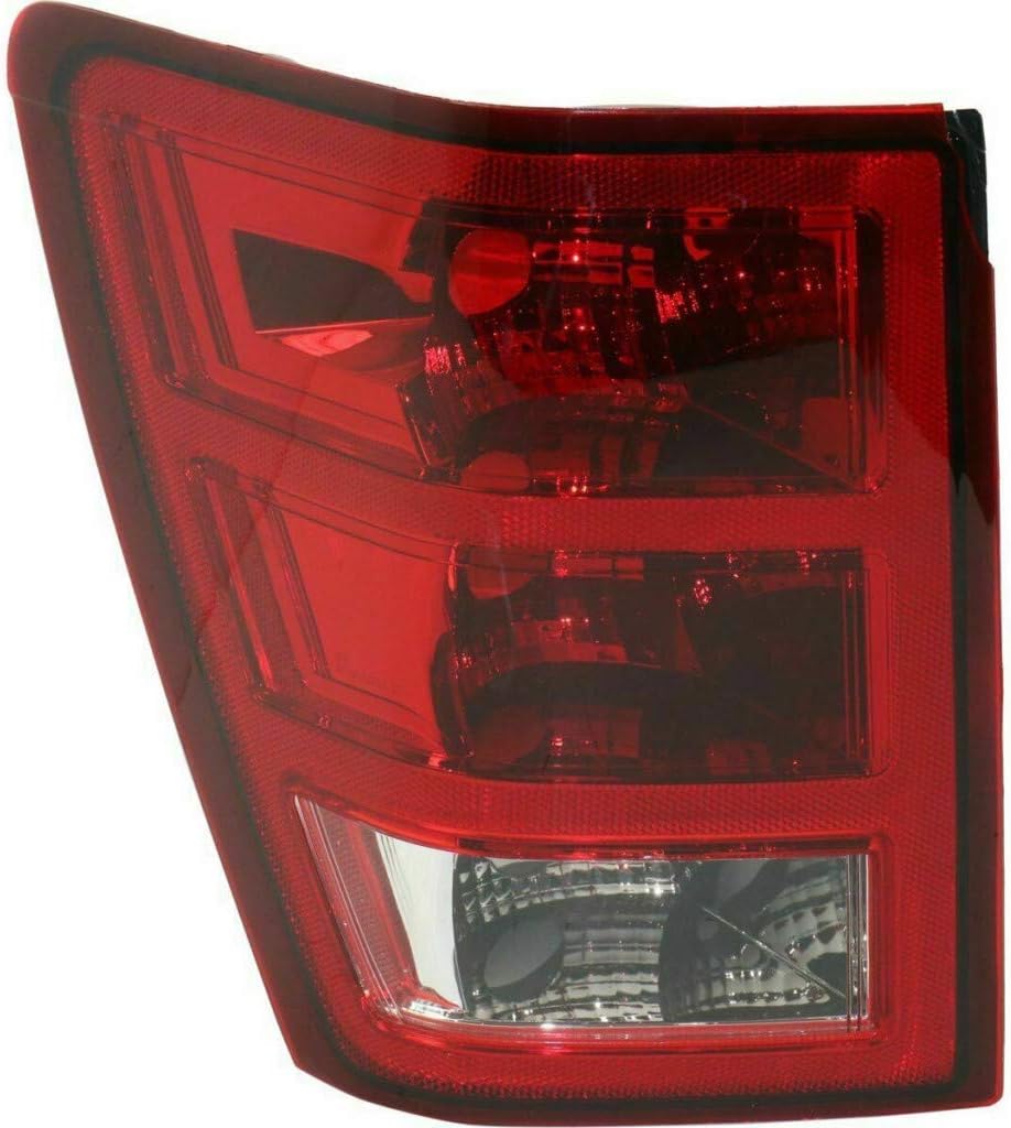 KarParts360 For Jeep Grand Cherokee Tail Light Assembly 2005 2006 Driver and Passenger Side Pair For CH2800159 | 55156615AF